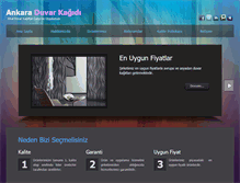 Tablet Screenshot of ankara-duvarkagidi.com